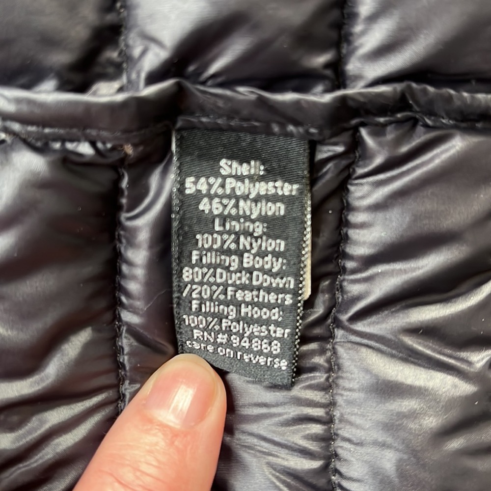 Beautiful shimmery brown Apt. 9 packable puffer L - Picture 5 of 5